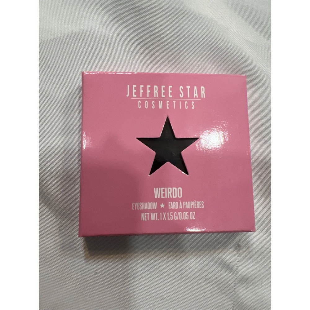 Jeffree Star NEW IN BOX Eyeshadow‎ Artistry Single Weirdo 1.5G